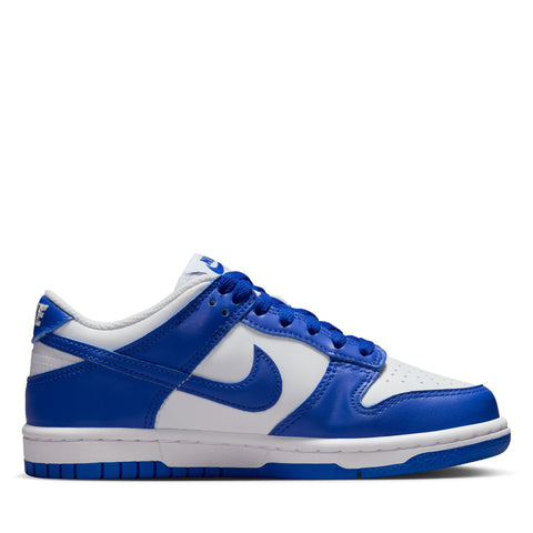 Nike Dunk Low (GS) - White/Hyper Royal