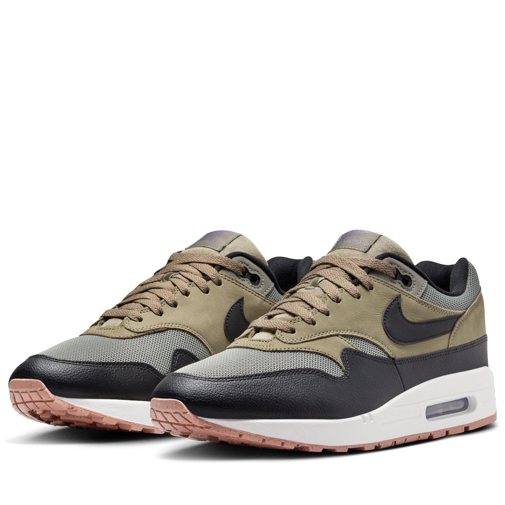 Air max 1 sale leather black