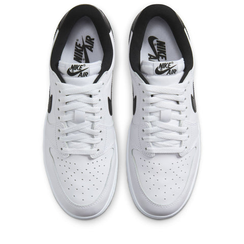 Air Jordan 1 Low '85 'Metallic Black' - White/Black