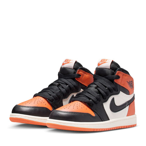 Jordan 1 Retro High OG 'Shattered Backboard' (PS) - Black/Starfish