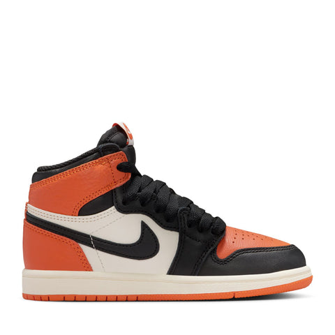 Jordan 1 Retro High OG 'Shattered Backboard' (PS) - Black/Starfish