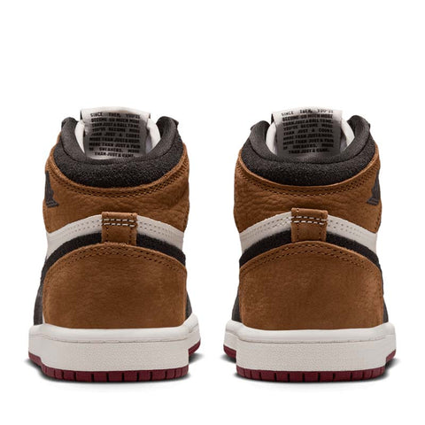 Jordan 1 Retro High OG 'Love Letter' (PS) - Shadow Brown/Team Red