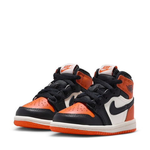 Jordan 1 Retro High OG 'Shattered Backboard' (TD) - Black/Starfish