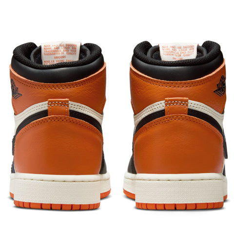 Air Jordan 1 High OG 'Shattered Backboard' (GS) - Black/Starfish