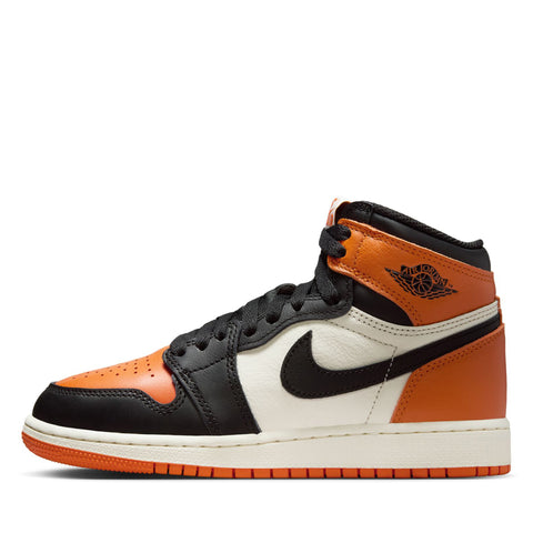 Air Jordan 1 High OG 'Shattered Backboard' (GS) - Black/Starfish