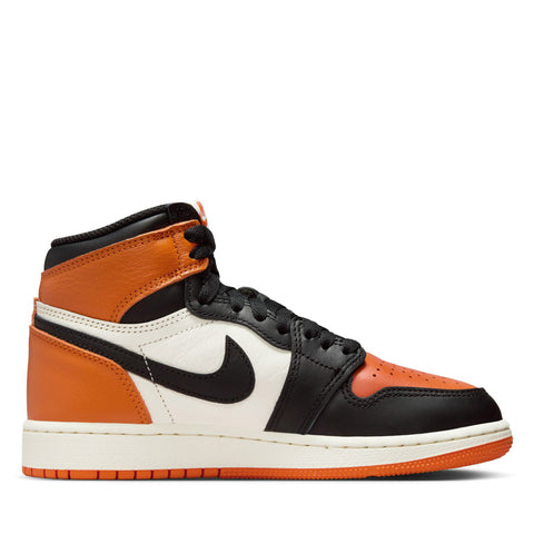 Air Jordan 1 High OG 'Shattered Backboard' (GS) - Black/Starfish
