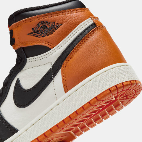 Air Jordan 1 High OG 'Shattered Backboard' (GS) - Black/Starfish
