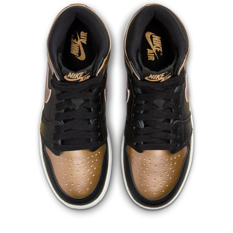 Air Jordan 1 Retro High OG (GS) - Black/Metallic Gold