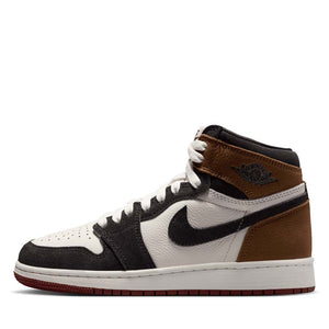 Air Jordan 1 Retro High OG 'Love Letter' (GS) - Shadow Brown/Team Red