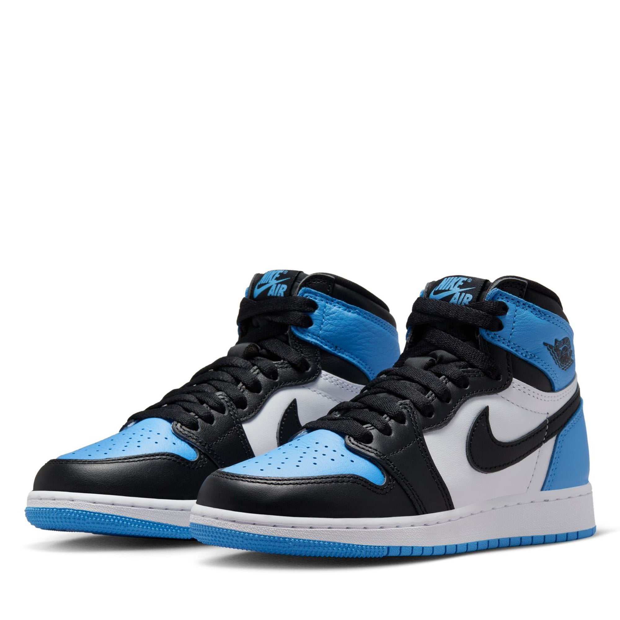 Air Jordan 1 Retro High OG 'UNC Toe' (GS) - University Blue/Black