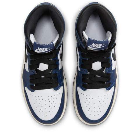 Air Jordan 1 Retro High OG 'Midnight Navy' (GS) - Midnight Navy/Black