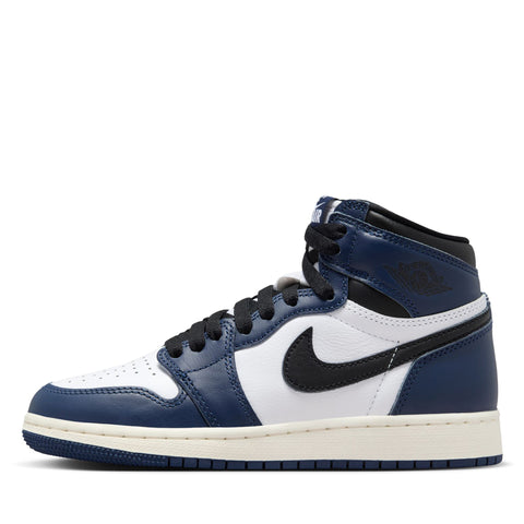 Air Jordan 1 Retro High OG 'Midnight Navy' (GS) - Midnight Navy/Black