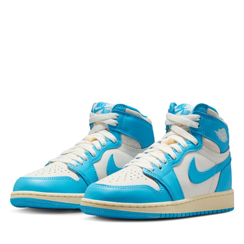 Air Jordan 1 Retro High OG 'UNC Reimagined' (GS) - Dark Powder Blue/Sail