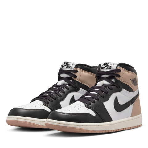 Women's Air Jordan 1 Retro High OG 'Latte' - Black/Legend Medium Brown