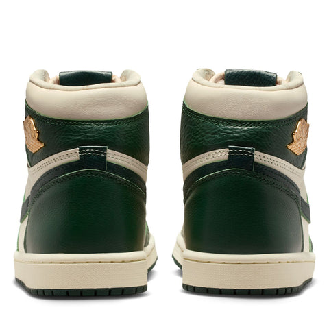 Women's Air Jordan 1 Retro High OG - Pale Ivory/Pro Green