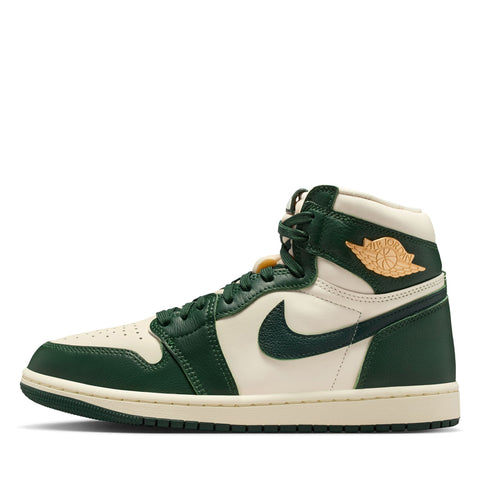 Women's Air Jordan 1 Retro High OG - Pale Ivory/Pro Green