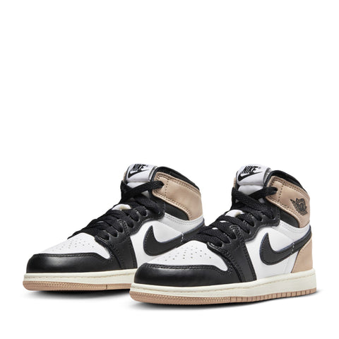 Jordan 1 Retro High OG 'Latte' (PS) - Black/Legend Medium Brown