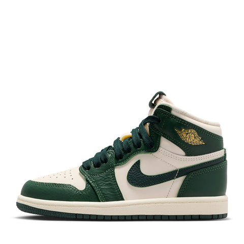 Jordan 1 Retro High OG (PS) - Pale Ivory/Pro Green