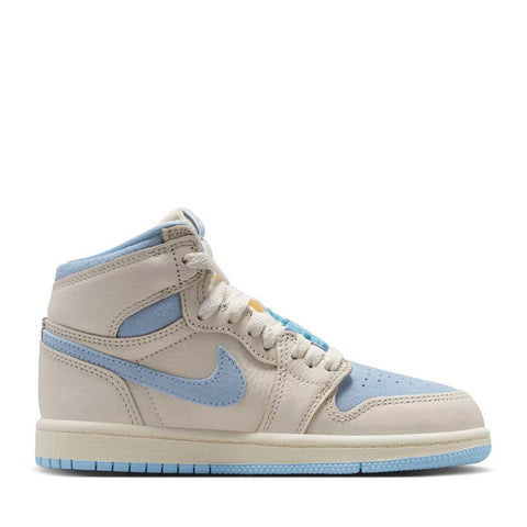 Jordan 1 Retro High OG 'Clips' (PS) - Pale Ivory/Psychic Blue
