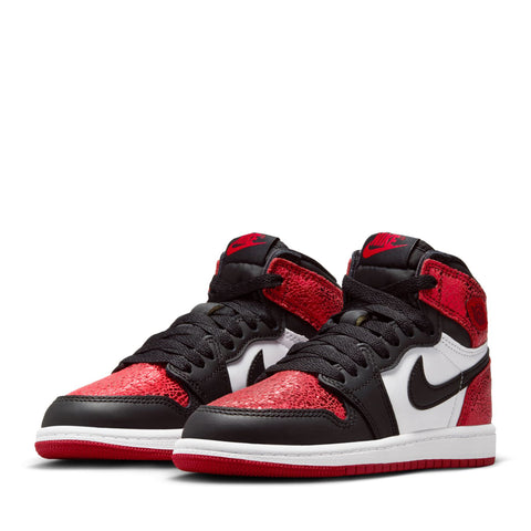 Jordan 1 Retro High OG 'Ruby' (PS) - Varsity Red/Black