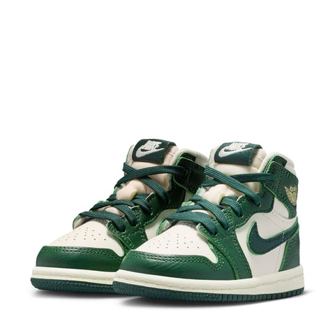 Jordan 1 Retro High OG (TD) - Pale Ivory/Pro Green