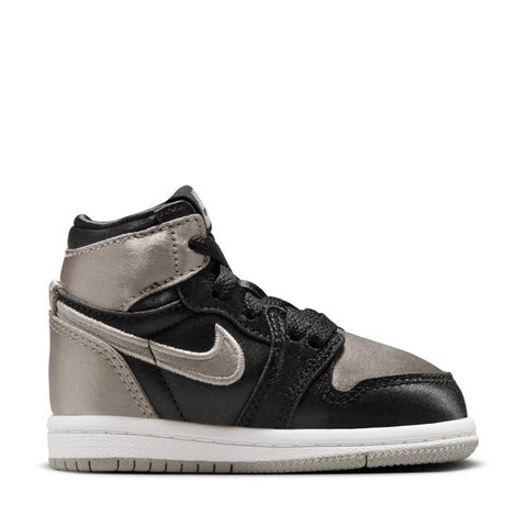 Jordan 1 Retro High OG 'Satin Shadow' (TD) - Black/Medium Grey