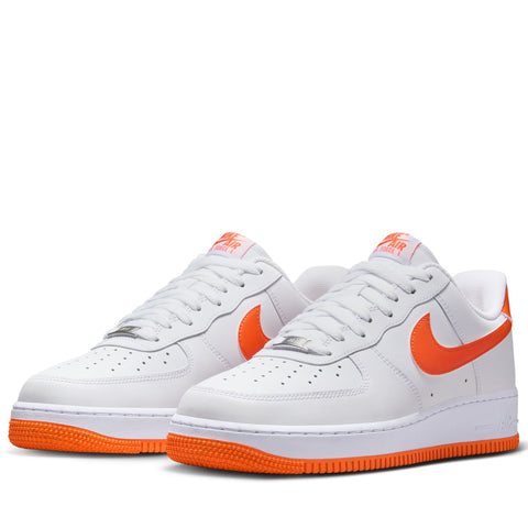 Nike Air Force 1 '07 - White/Safety Orange