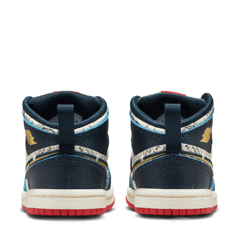 Jordan 1 Mid SE (TD) - Armory Navy/Metallic Gold