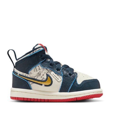 Jordan 1 Mid SE (TD) - Armory Navy/Metallic Gold