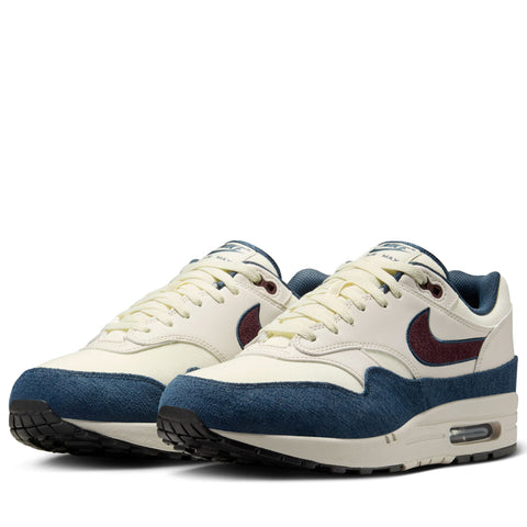 Nike Air Max 1 - Coconut Milk/Burgundy Crush