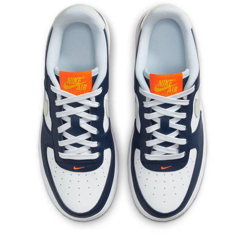 Nike Air Force 1 LV8 White/Midnight Navy/Chile Red Grade School Boys' Shoe