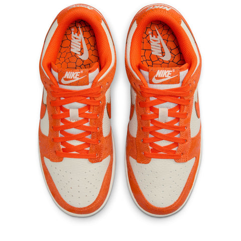 Women's Nike Dunk Low - Light Bone/Safety Orange