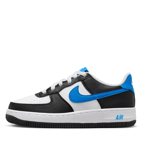 Nike Air Force 1 (GS) - Black/Light Photo Blue