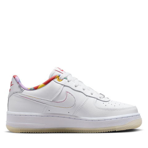 Nike Air Force 1 LV8 (GS) - White/Midnight Navy