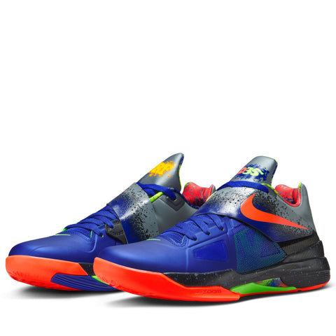 Nike KD 4 'Nerf' - Concord/Bright Crimson