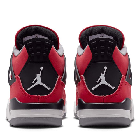 Air Jordan 4 Retro 'Toro Bravo' (GS) - Fire Red/White