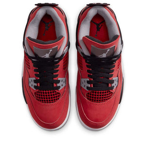Air Jordan 4 Retro 'Toro Bravo' (GS) - Fire Red/White