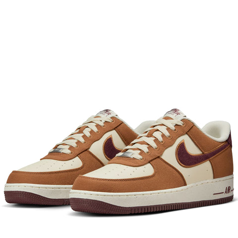 Nike Air Force 1 '07 LV8 - Light British Tan/Burgundy Crush