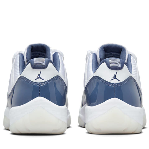 Air Jordan 11 Retro Low 'Diffused Blue' - White/Midnight Navy