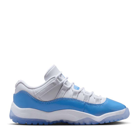 Jordan 11 Retro Low (PS) - White/University Blue