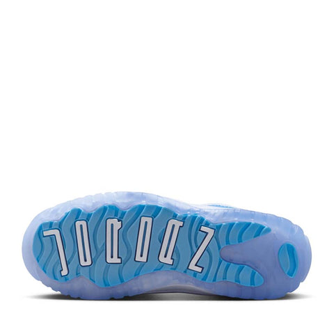 Jordan 11 Retro Low (PS) - White/University Blue