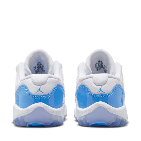 Jordan 11 Retro Low (TD) - White/University Blue