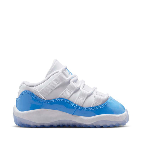 Jordan 11 Retro Low (TD) - White/University Blue