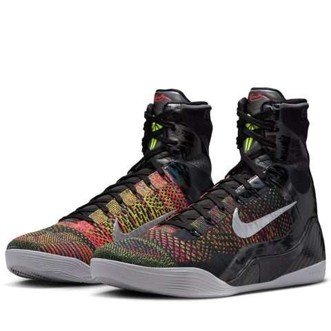 Nike Kobe IX Elite High Protro 'Masterpiece' - Black/Metallic Silver