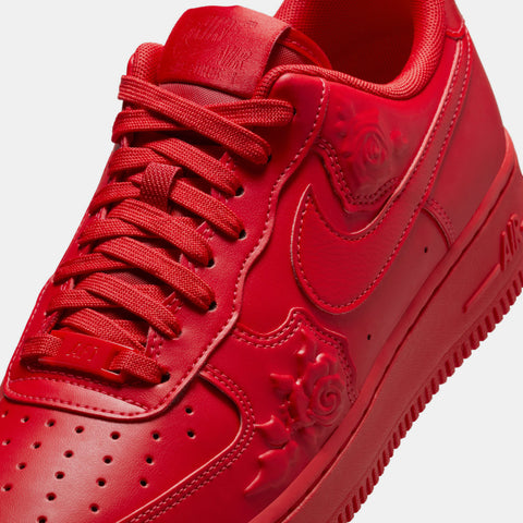 Women's Nike Air Force 1 '07 'Red Roses' - University Red/University Red