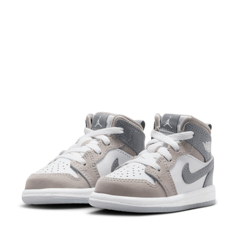 Jordan 1 Mid SE (TD) - White/Cool Grey