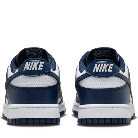 Nike Dunk Low Retro - White/Midnight Navy