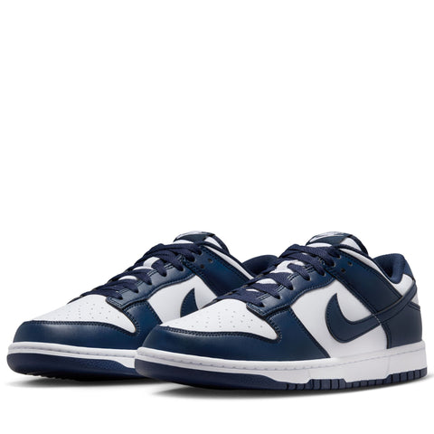 Nike Dunk Low Retro - White/Midnight Navy