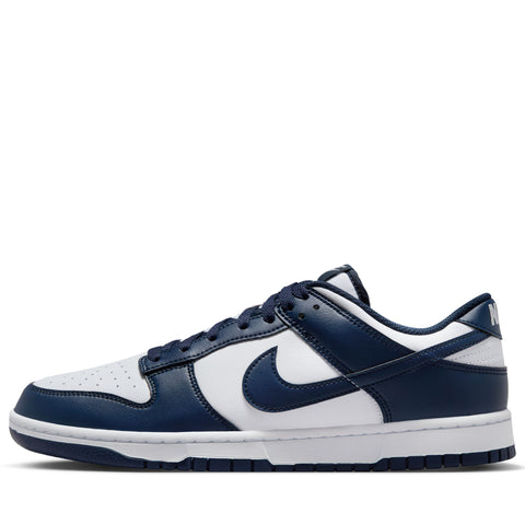 Nike Dunk Low Retro - White/Midnight Navy