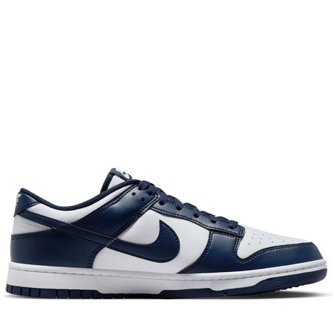 Nike Dunk Low Retro - White/Midnight Navy